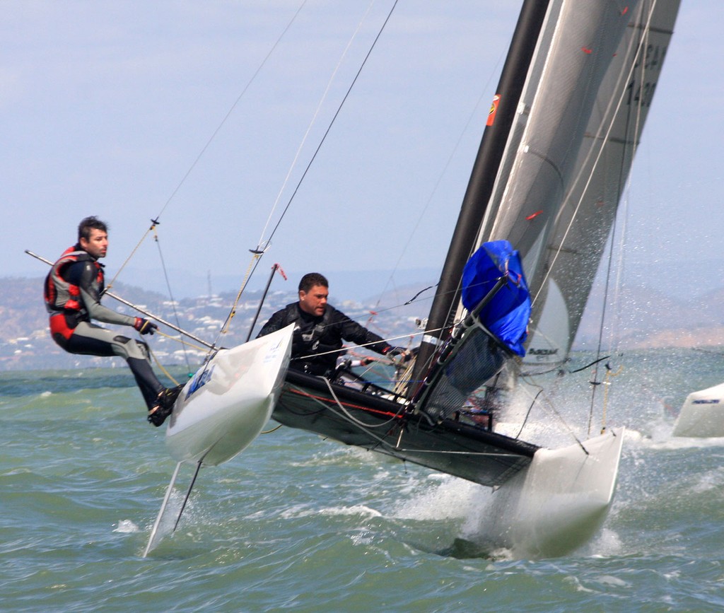 Sneak ’N’ Round - F18 Class, Monday’s racing. Fantasea F18 Australian Championships 2011 ©  SW